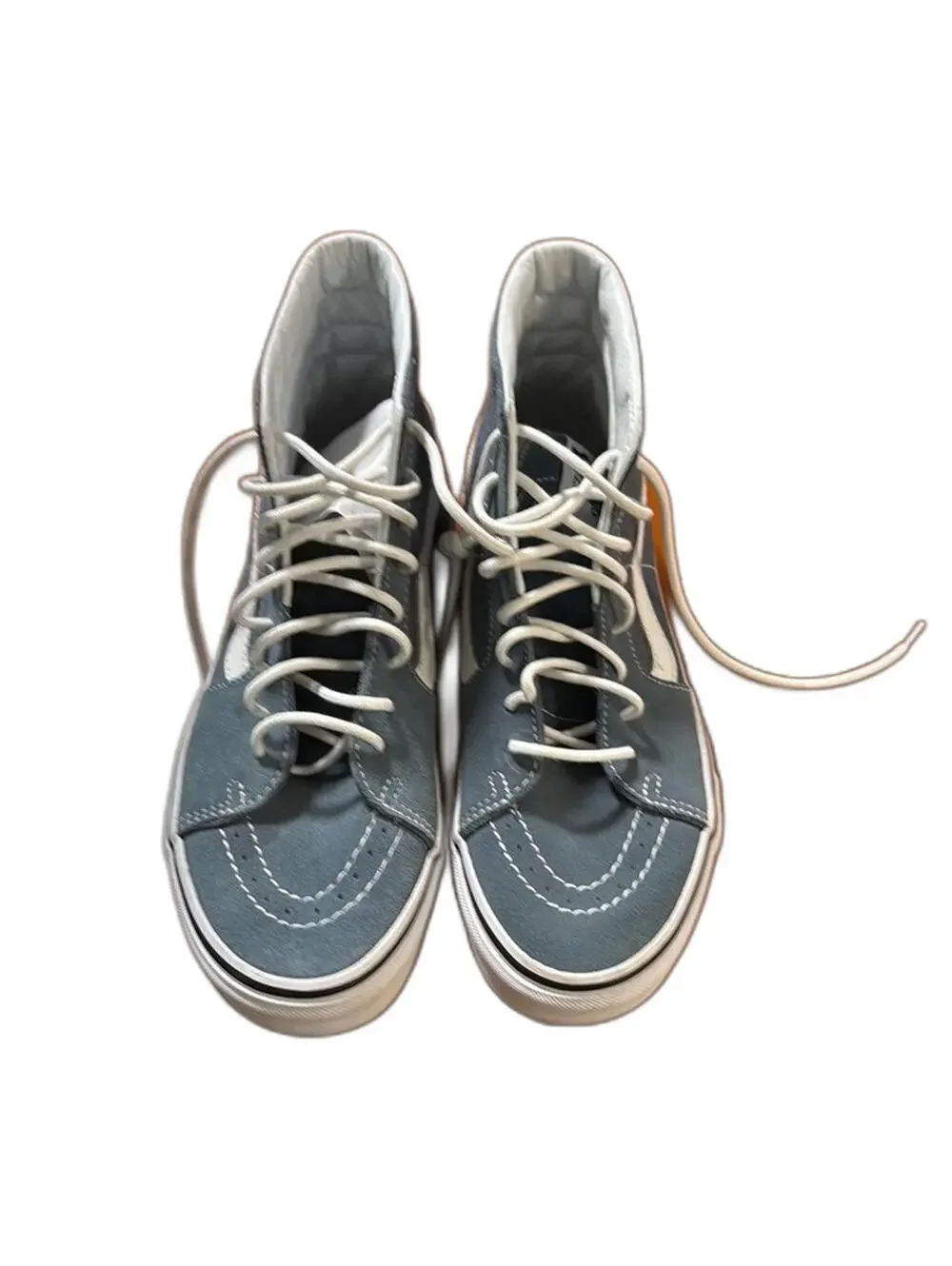 Vans Sk8-Hi Dusty Blue Suede High Top Sneakers Women's 6.5 NWOB - Picture 1 of 8